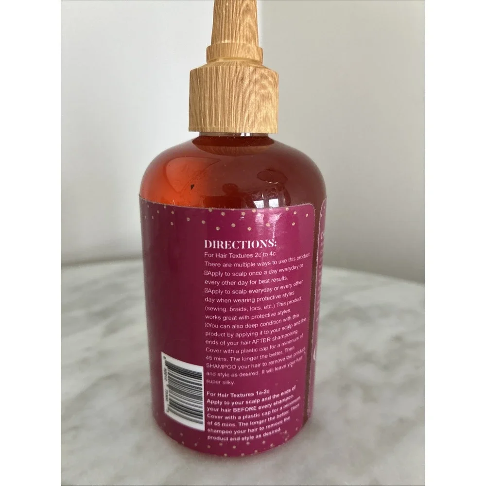 NEW! Canvas Beauty Hair Blossom Serum Growth Oil Rosemary Biotin 4oz SEALED